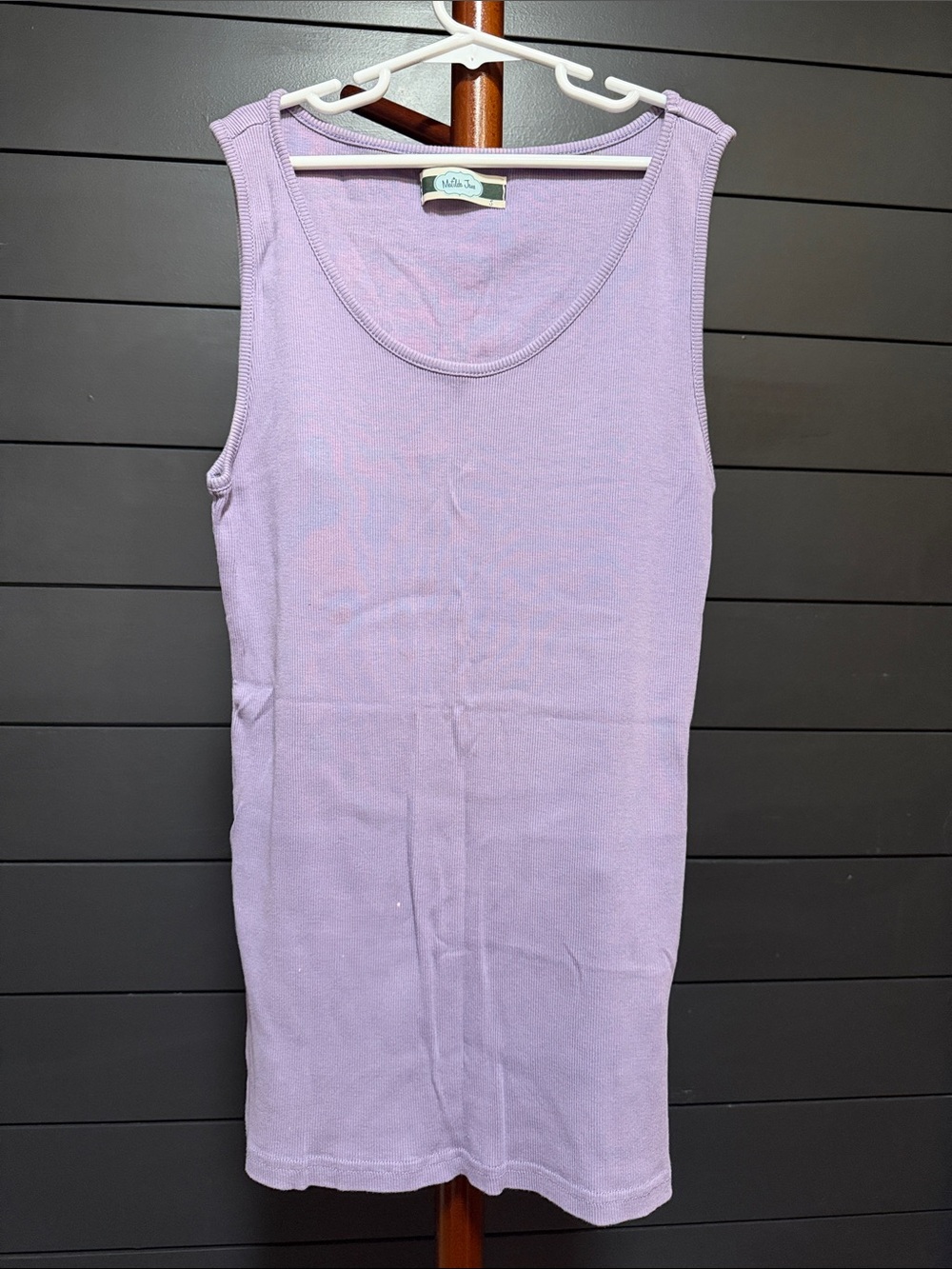 Matilda Jane Lavender Scoop Neck Ribbed Tank